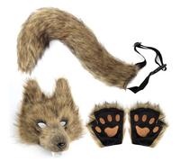 Wolf Costume Kit: Wolf Costume, Accessory For Women Costume DÃe Animal | Parade D´e , Stage, Masquerade, Carnival, Christmas Cosplay Events, Full Set Dé Costume