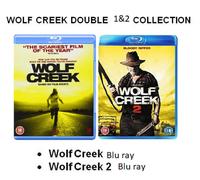 WOLF CREEK DOUBLE PACK 1-2 BLU RAY PART 1 AND & 2 MOVIE FILM New Sealed UK R2