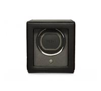 WOLF Cub Single Watch Winder Luxury - Black Colour - Leather