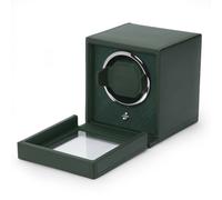 WOLF Cub Green Vegan Leather Winder with Cover