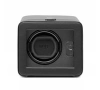 Wolf Designs 4525029 Module 2.5 Single Black Watch Winder with Cover