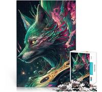 Wolf Dreamlike2000 Piece Jigsaws for Adults Family Game Stress Reliever Difficult Challenge Artists Collection, Fine Art 70x100cm