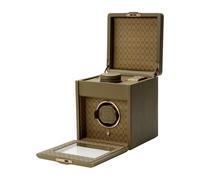 Wolf Earth Olive Watch Winder 1 Watch Green 190341 - Unisex Green 19.7cm L x 20.3cm W x 22.9cm H