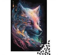Wolf Enchantment Spells 1000 Piece Jigsaw Puzzle for Adults, 52x38cm/1000pcs, Relaxing Screen-Free Hobby, Evening Leisure And Time at Home