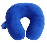 Wolf Essentials World's Best Feather Soft Microfiber Kids Neck Pillow, Blue