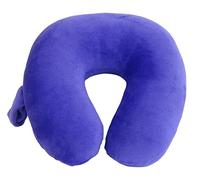 Wolf Essentials World's Best Feather Soft Microfiber Kids Neck Pillow, Purple