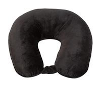 Wolf Essentials World's Best Feather Soft Microfiber Neck Pillow, Black