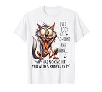 Wolf - Ever Look at Someone and Think Why Has No One Hit You T-Shirt