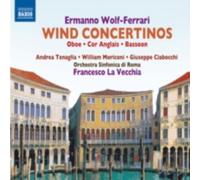 WOLF-FERRARI/MORICONI/ORCH SINFONICA DI ROMA: WIND CONCERTOS FOR OBOE COR A - CD