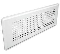 Wolf Floor Grate 350X130Mm White For Flexible Channel System 50X100, For CWL