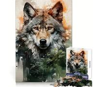 Wolf Folk Adult Jigsaw1000 Pieces Clear Thinking Restful Escape Precise Edges (38x26cm)