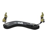 Wolf Forte Secondo Violin Shoulder Rest 4/4 - 3/4, with Foam Pad - Curved Shape - Height-Adjustable at Both Sides (0.5 - 8 cm)