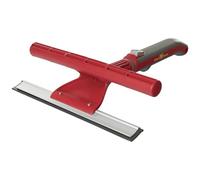 WOLF-Garten 71ANA021650 Combination Wiper with Handle KW-M / ZM015 Window Wiper & Squeegee Combined with Removable, Washable Mop Tiles, Red