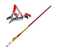 Wolf Garten Adjustable Anvil Tree Loppers Rcvm Garden & Zmv4 Telescopic Handle
