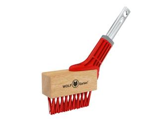 WOLF Garten FBPM MULTI-CHANGE® Patio Weeding Brush with Nylon Bristles | Patio & Decking, Wooden Block Head, Durable Nylon Bristles, Pairs with a WOLF Garten MULTI-CHANGE® Handle - Sold Separately