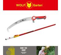 Wolf-Garten Multi-Change® PC370MSPRO Pruning Saw & ZMV4 Telescopic 4M Handle
