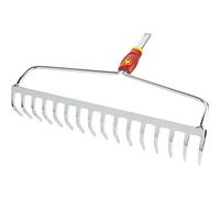WOLF-Garten Multi-Star Bow Rake: Ergonomic 40cm Snap & Click