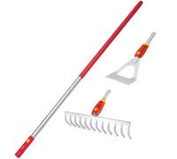 Wolf Garten P512 Multi Change Soil Rake and Dutch Hoe Set