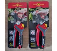 Wolf Garten RR4000 Bypass Secateurs & RS2500 Anvil Secateurs will cut 22mm/25mm