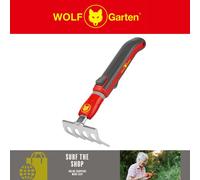 WOLF-Garten 71AIE005650 Mini Rake Multi-Star 8cm Ergonomic Versatile
