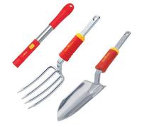 Wolf Garten Small Handle Zm04 & Lugm Hand Fork & Lusm Trowel Multi Change Tools