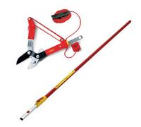 Wolf Garten Telescopic Handle 220cm 400cm ZMV4 Multi Change & RCM Loppers Shears