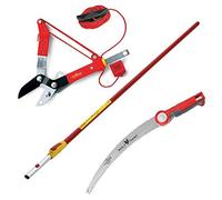 Wolf Garten Telescopic Handle ZMV4 Multi Change RCM Loppers PC370MS Pruning Saw