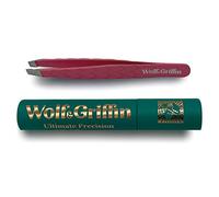 Wolf & Griffin Mini Tweezer | Professional Eyebrow Tweezers for Men & Women | Perfect for Facial Hair Removal | Stainless Steel