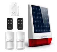 Wolf Guard SGS 4G Solar Speaker Alarm System Alerts for Home Warehouse Farm Security