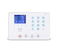 Wolf Guard W4Q WiFi 4G SIM Alarm Panel Security System with Remote Controller