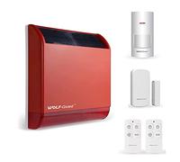 Wolf-Guard Wireless Solar Siren Alarm 110 dB Dummy House Alarm Box
