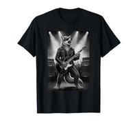 Wolf Guitar Solo Under Bright Stage Lights T-Shirt