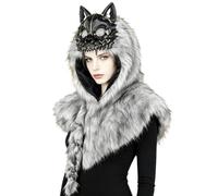 Wolf Halloween Costume Halloween Barbarian Medieval Cosplay Headpiece