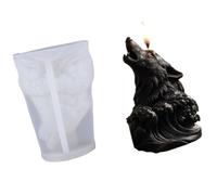 Wolf Head Silicone Mold for Making, Aromatherapys Candled Resin Ornaments Epoxy Resin Casting Molds Making Molds
