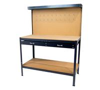 Wolf® Heavy-Duty Workbench With Pegboard, Drawer & Storage Shelf Wolf Garage Workshop Bench
