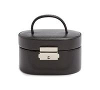 WOLF Heritage Collection South Molton Travel Mini Oval, Black, One Size,