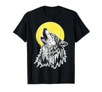 Wolf Howling at Moon Howling Wolf T-Shirt