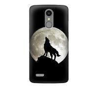 Wolf Howling at The Moon Case Cover For LG K8 (2017)