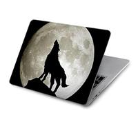 Wolf Howling at The Moon Case Cover For MacBook Pro 14 M1-M5 A2442 A2779 A2992 A2918 A3112 A3185 A3401 A3434 A3112