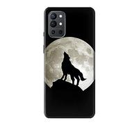 Wolf Howling at The Moon Case Cover For OnePlus 9R