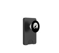 Wolf Howling At The Moon PopSockets PopWallet for MagSafe