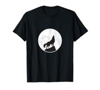 Wolf Howling At The Moon T-Shirt