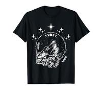 Wolf Howling At The Moon T-Shirt