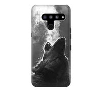 Wolf Howling Case Cover For LG V50, LG V50 ThinQ 5G