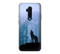Wolf Howling in Forest Case Cover For OnePlus 7T Pro