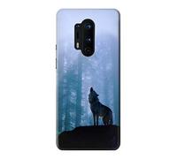 Wolf Howling in Forest Case Cover For OnePlus 8 Pro