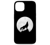 Wolf Howling in Moon Light Lone Wolf Case for iPhone 13
