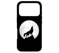 Wolf Howling in Moon Light Lone Wolf Case for iPhone 17 Pro