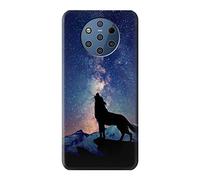 Wolf Howling Million Star Case Cover For Nokia 9 PureView