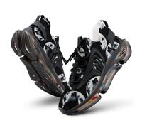 Wolf Howling to The Moon Men's Running Shoe Lightweight Sneaker